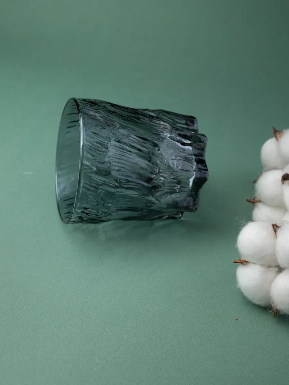 Стаканы для виски, 6 шт. Черный лед, 260 мл.