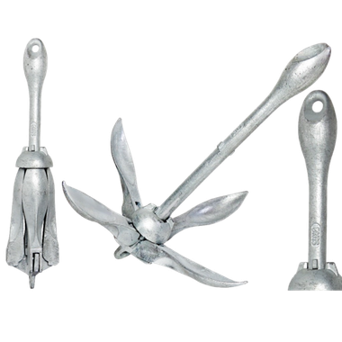 Якорь Складной (оцин) HD 04кг для судна 450-600кг Кошка JKR-40 / 0107-0704 / 301040 / SM301040