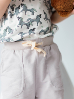 Брюки прямые Mjölk Песочный серый, уценка