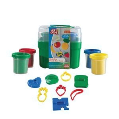 Набор для лепки Вкусно готовим, тесто 4х56, пластик бокс (Орион)