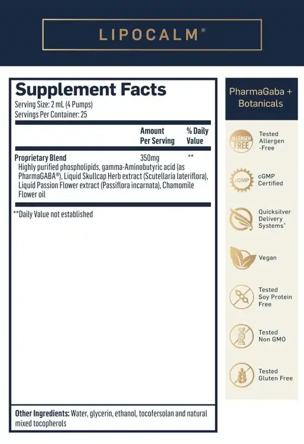 LipoCalm 50 мл Quicksilver Scientific