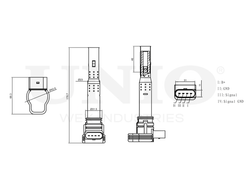Катушка зажигания UNIO IGC-10005