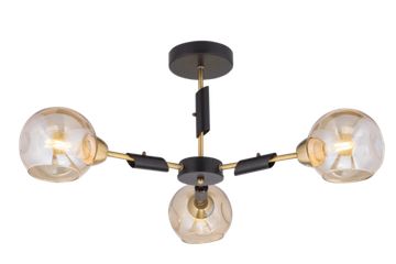 74328/3 BRONZE+BLACK (2) Люстра