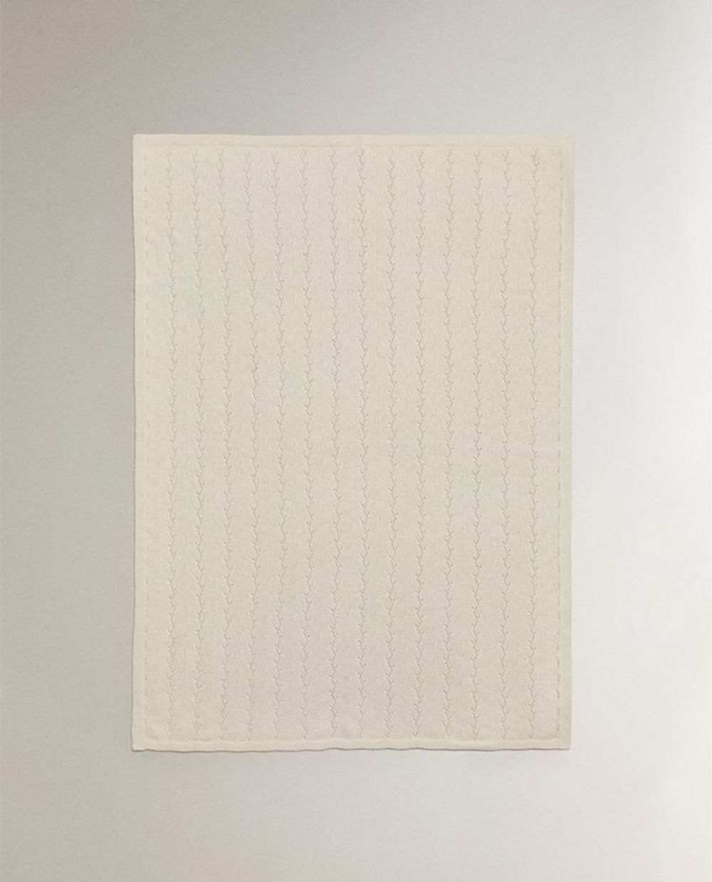 ZARA HOME ДЕТСКИЙ ПЛЕД ИЗ КАШЕМИРА, ЭКРЮ
