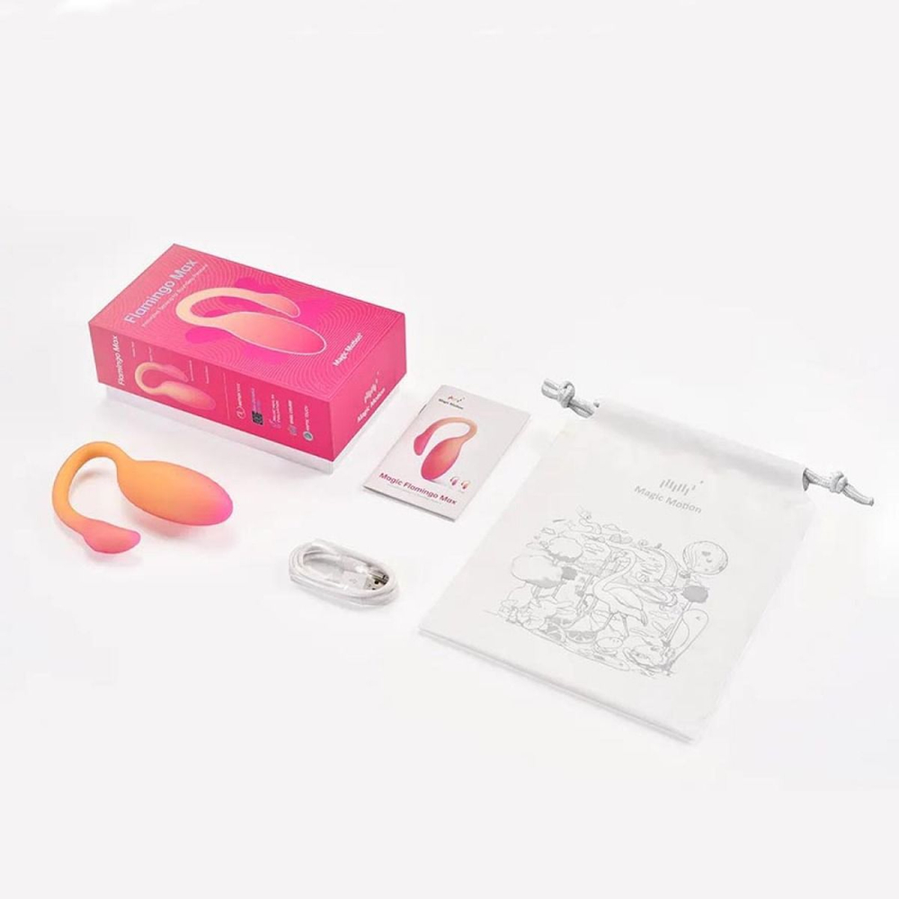Виброяйцо Magic Motion Flamingo Max, оранжевый