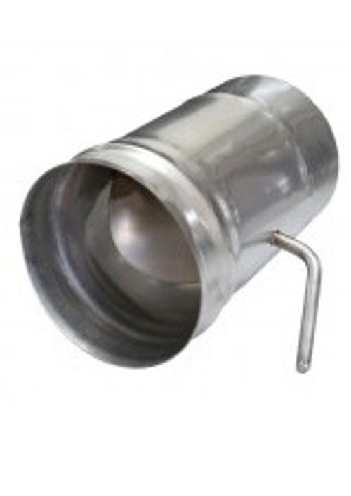 Шибер  D100 поворотный