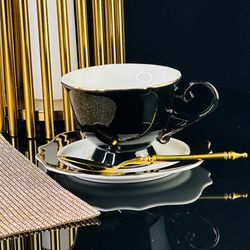 Lenardi 109-192 Чайный набор 12пр.240 мл NOIR в под.уп.(х6)Фарфор