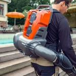 Husqvarna 340iBT 36В аккумуляторный ранцевый воздуходув (без АКБ и ЗУ) 52 м/с 9677962-02