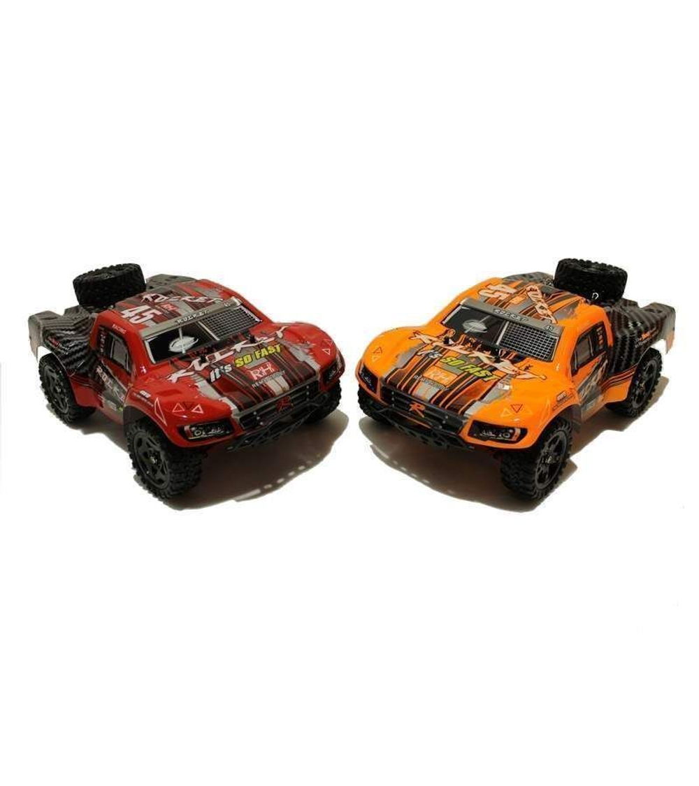 Радиоуправляемый шорт-корс Remo Hobby Rocket Brushless UPGRADE (красный) 4WD 2.4G 1/16 RTR