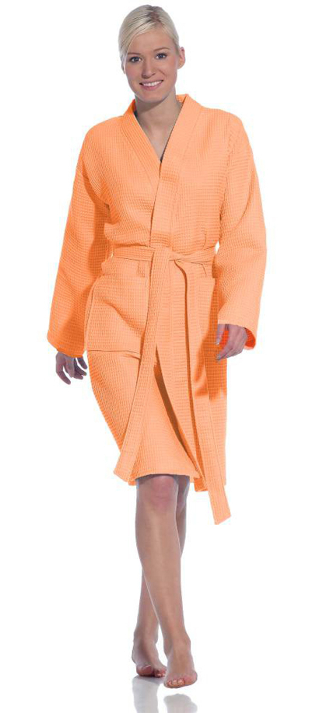 Халат вафельный Vossen Rom nectarin Австрия фото