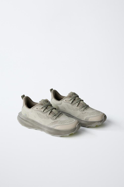 ZARA КРОССОВКИ, СЕРЫЙ