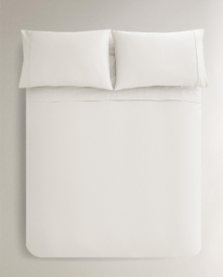 Пододеяльник Zara Home перкаль, хлопок 100%, однотонный, 0030/088