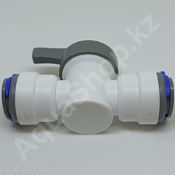 Фитинг QT-02K кран 1/2"(f) x 1/2"(f)