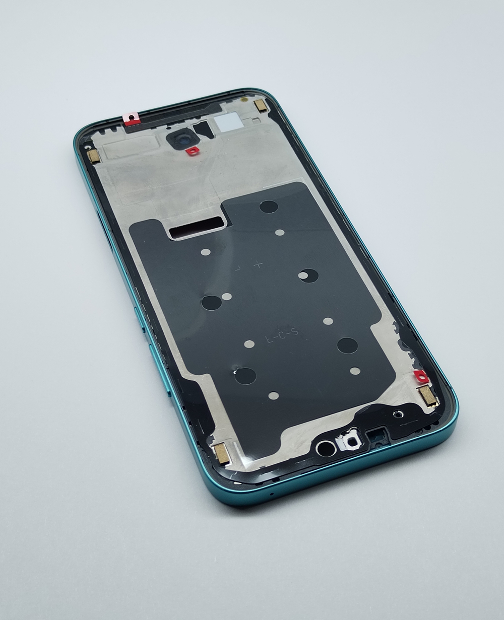 Honor 400 Lite (ABR-NX1) - рамка дисплея (корпус) + шлейф кнопок + кнопки (ORIG)