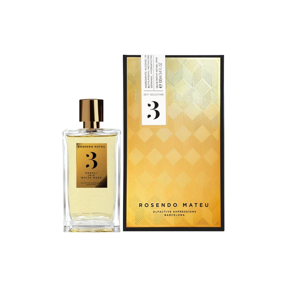 ROSENDO MATEU 3 Neroli Iris White Musk edP 100ml test