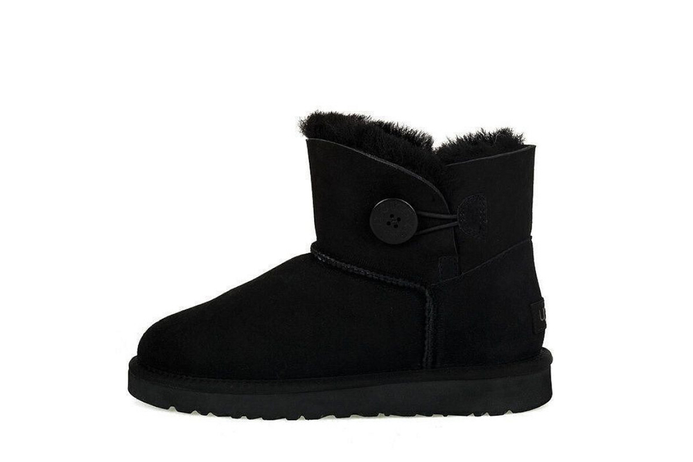 UGG Mini Bailey Button II Black