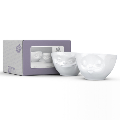 Набор чаш 2шт 200мл Tassen Grinning & Kissing белый