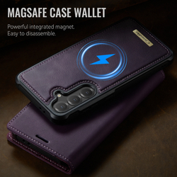 Чехол-кошелек CaseMe 2 in 1 MagSafe Samsung Galaxy S24+