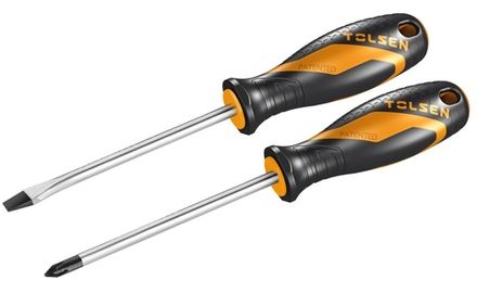 Цена на TOLSEN (TT20182) Набор отверток "Gripro", 2 предмета