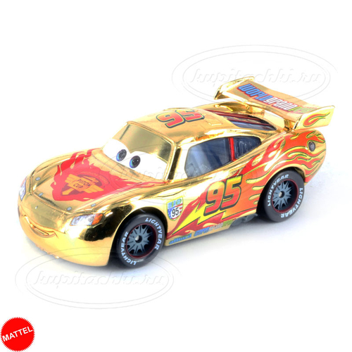 Молния МакКуин золотой Тачки-2 (loose)