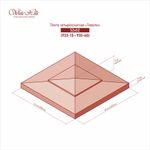 White Hills - Четырехскатные плиты «Тиволи» 933-10 - 935-40 (52x52)