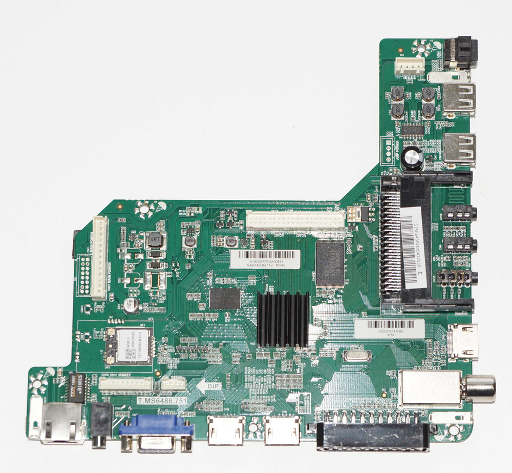T.MS6486.751 main board для Haier LE43K6500TF