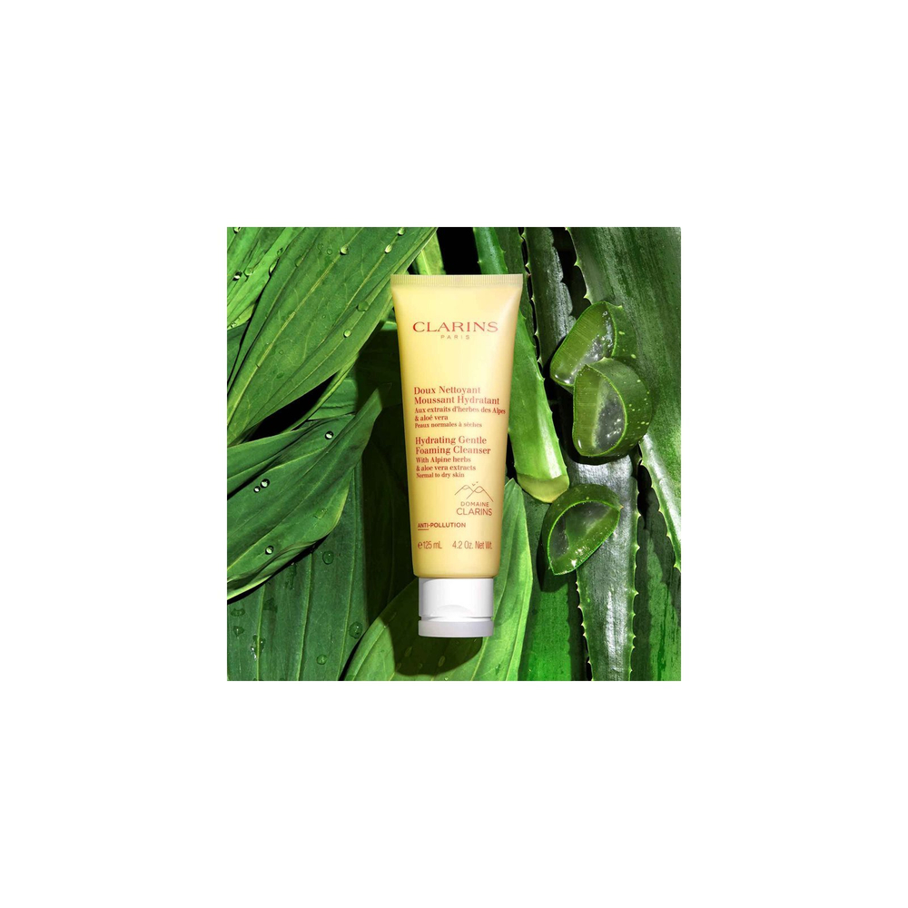 Clarins CL Cleansing Hydrating Gentle Foaming Cleanser - пенящийся увлажняющий очищающий крем /   125  ml  / GTIN 3380810427325
