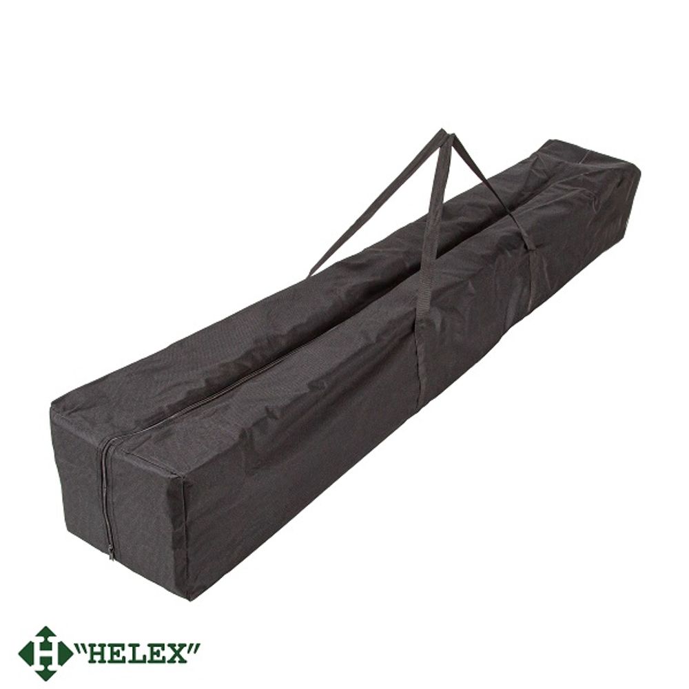 Тент-шатер быстросборный Helex 24322 3x2х3м полиэстер черный