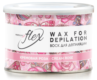 Воск ITALWAX Flex банка 400 мл Кремовая роза