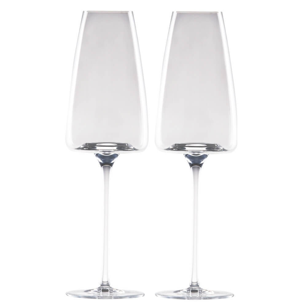Бокалы для шампанского 2шт Crystal , 230ml