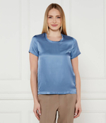 Сатиновая блузка Liu Jo - голубой(CA5354 T2571)