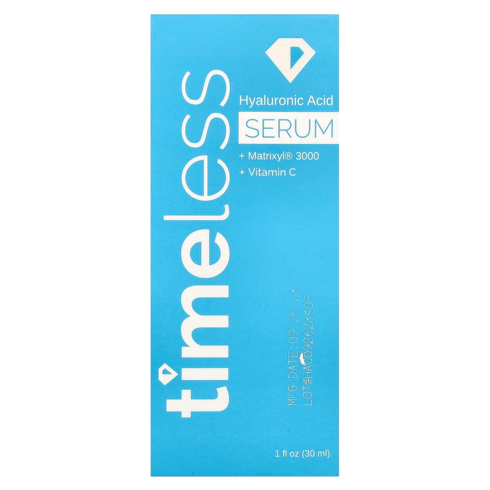 Timeless Skin Care, Сыворотка с гиалуроновой кислотой, 30 мл (1 жидк. унц.)