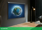Проекционный экран Cactus CS-PSW-187X332-SG серый