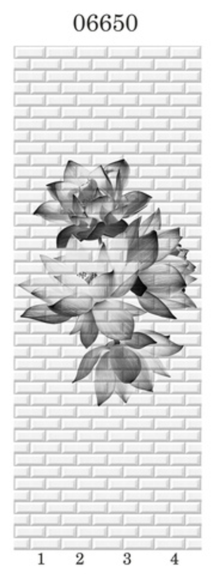 Панель из ПВХ Panda "Таинственный сад" арт.06650