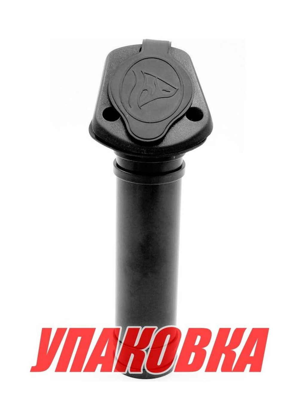 Держатель спиннинга 48х240 (пластик) черный, Marine Rocket (упаковка из 25 шт.)