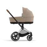 Коляска Cybex Priam IV 2 в 1 цвет Cozy Beige на шасси Chrome Brown