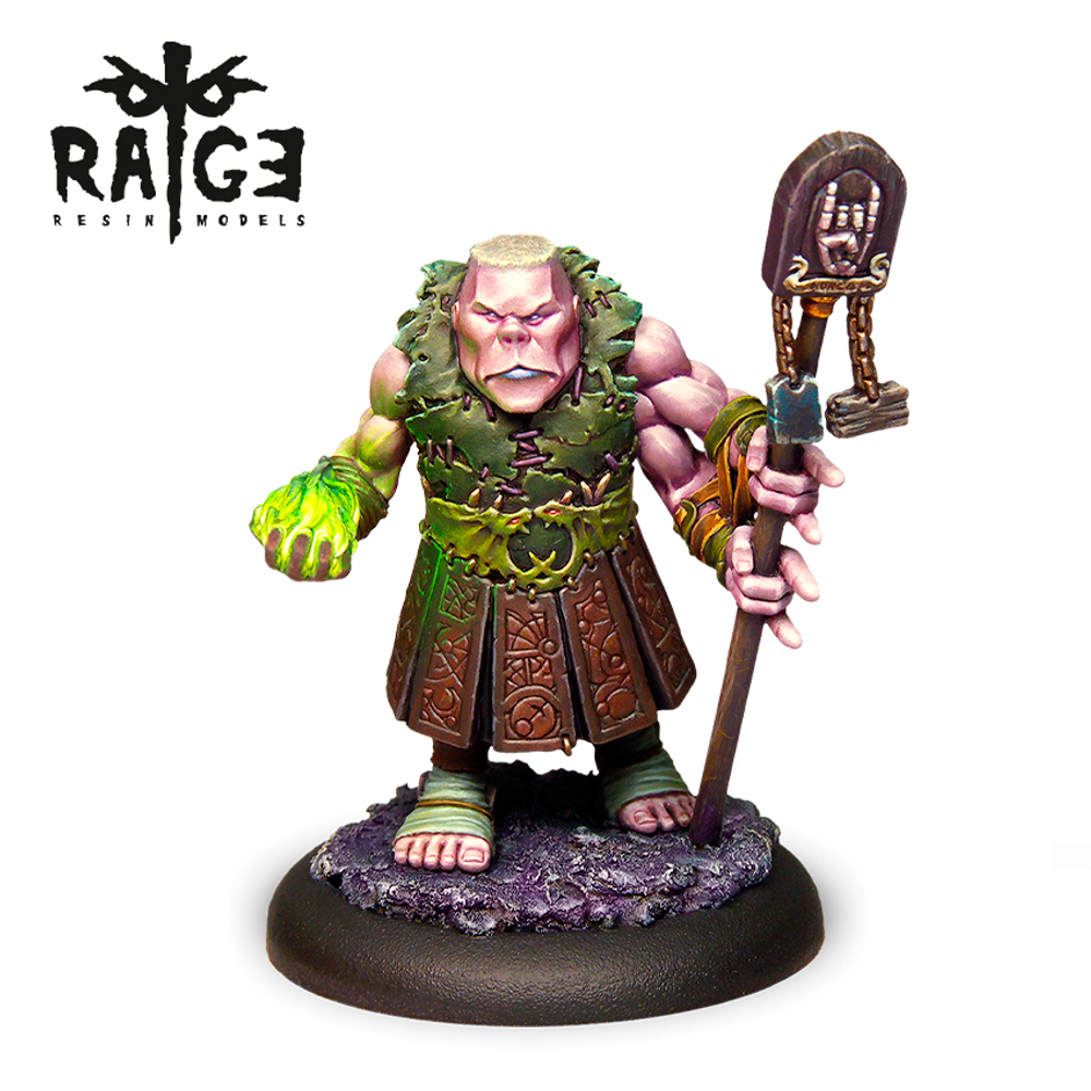 Миниатюра Rage Resin Miniatures - Celberum, Dark rune - 35MM