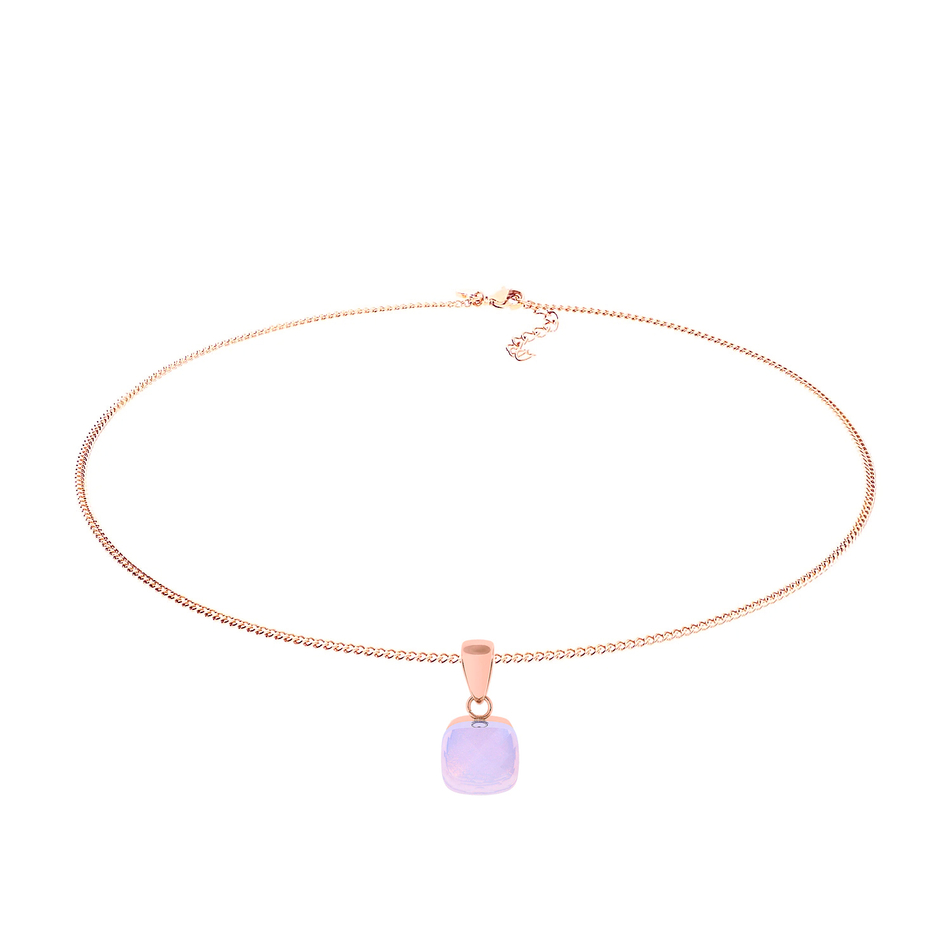Колье Qudo Firenze rose water opal 400314.1 R/RG