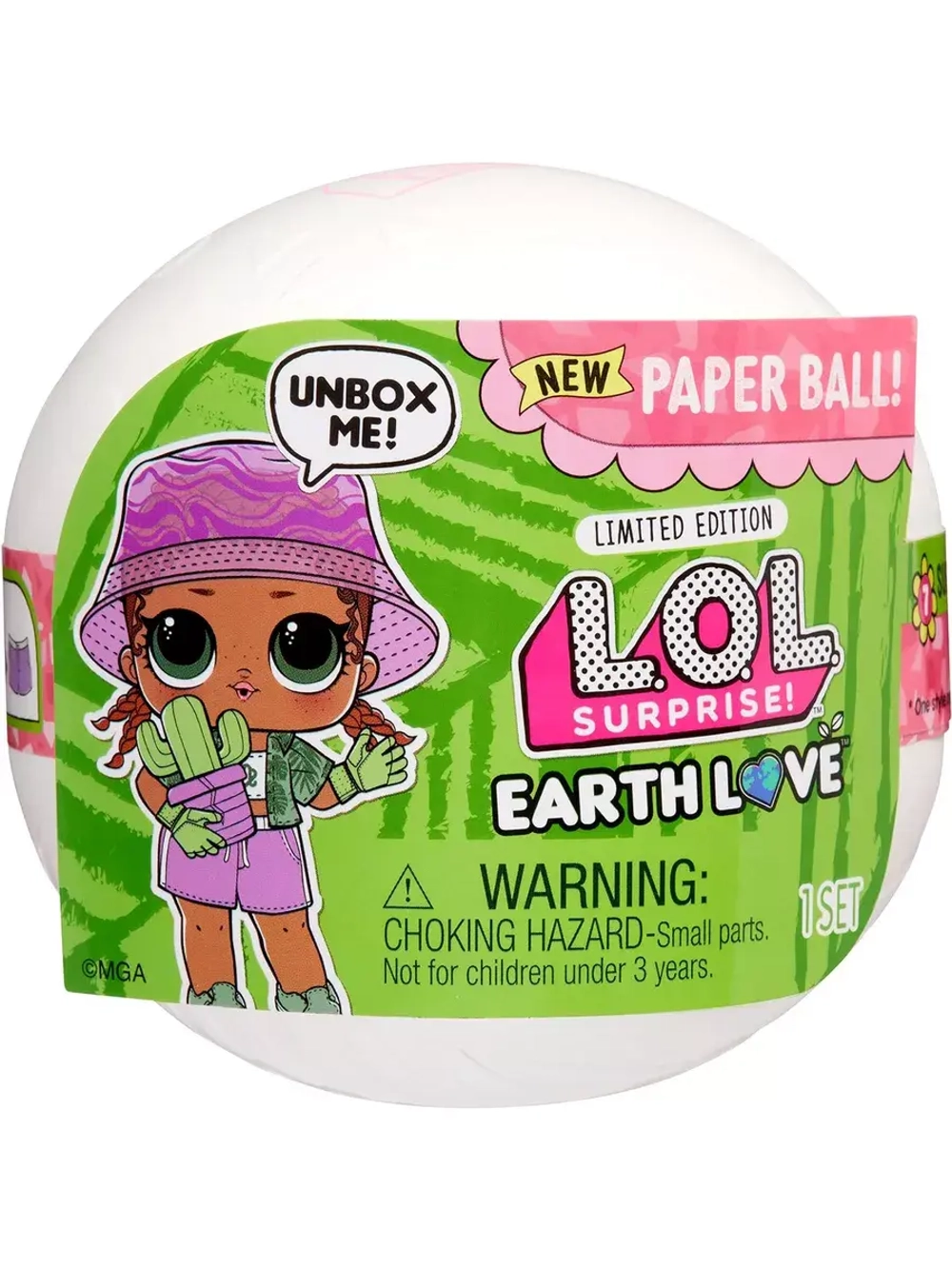 Кукла Лол в шаре Lol Love Earth BB маленькая оригинал