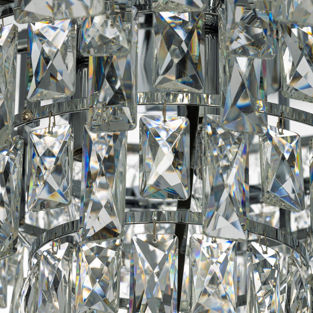 Citilux SAGRADA CL317261 Люстра хрустальная подвесная Хром