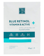 Альгинатная лифтинг-маска "Blue Retinol + Vitamin B Active" (блю ретинол плюс витамин Б), поштучно 30 гр*1 шт Beauty Stylе (упругость, тон, регенерация)