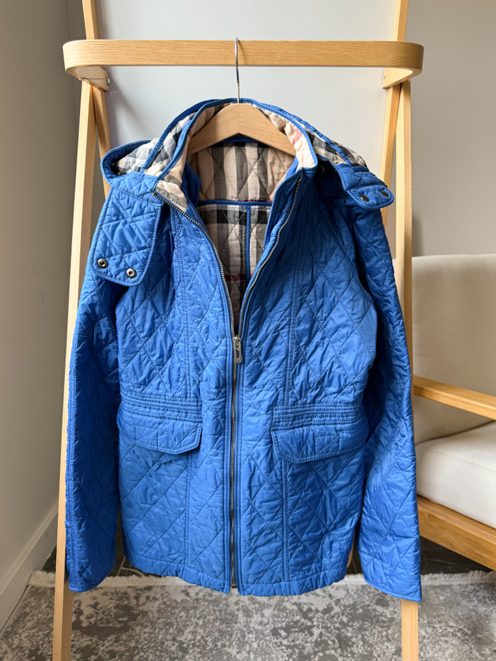 Стёганая куртка Burberry , XS