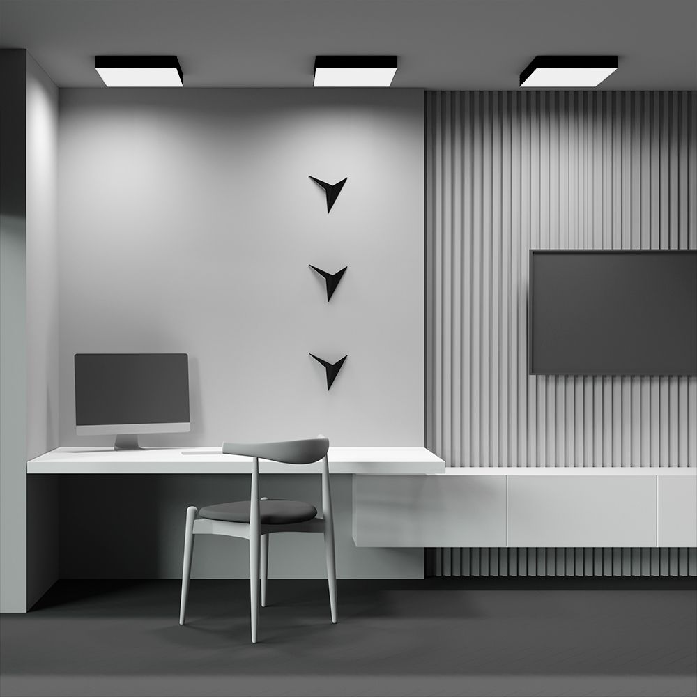 Светильник потолочный светодиодный Maytoni   C032CL-45W4K-SQ-B