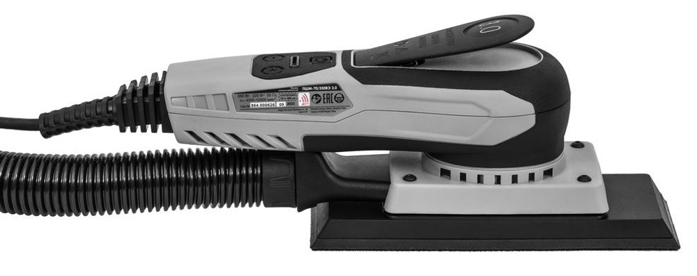 Виброшлифмашина ИНТЕРСКОЛ ПШМ-70/350ВЭ 3,0 бесщеточная 864.1.0.70