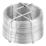 Проволока стальная, оцинкованная 0.7 мм, длина 75 м Сибртех 47751