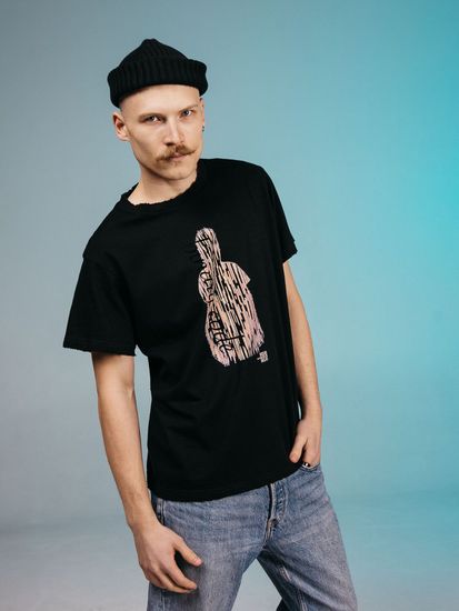 Serdyukov футболка Binary code одежда унисекс стиль принт качество