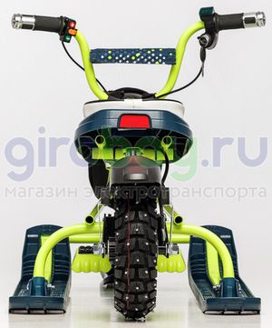 Детский электроснегокат BARS Lite 500W - Зеленый фото 7 фото №9