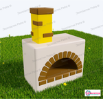 Интерактивный уличный модуль Печка