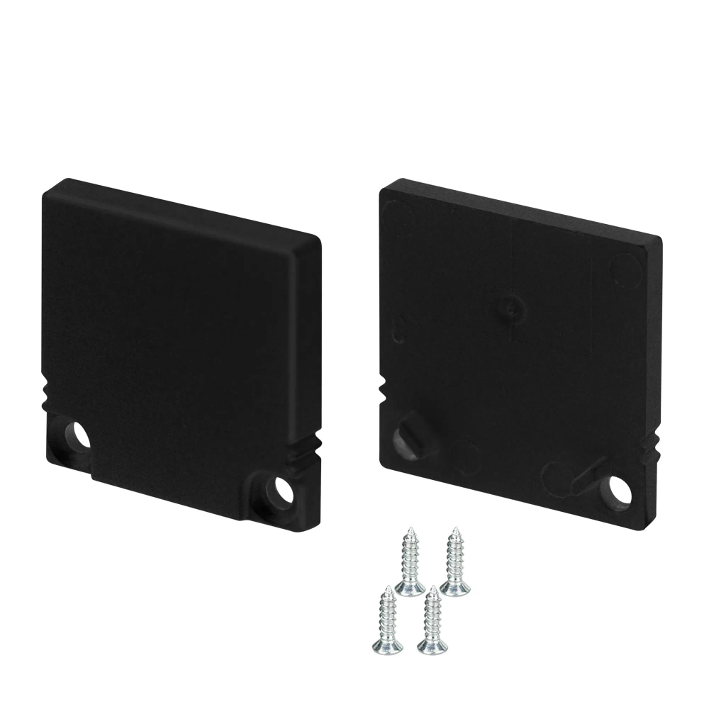 Заглушка SL-SLIM20-H20 BLACK глухая  (Arlight, Пластик) 047638