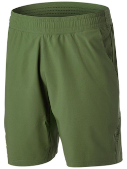 Мужские шорты теннисные Adidas Tennis Ergo 9 Short Primeblue M - wild pine/acid yellow